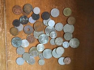 variedad de monedas vintage, gran colección de monedas iniciador - Imagen 1 de 11