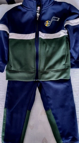 KIDS Rebound Full Zip Jacket & Pants Set. Boy Or Girl. NBA 2T. Pre-owned Cover