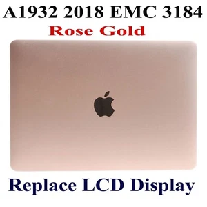 Apple Macbook Air A1932 LCD Screen Assembly MRE82LL/A EMC 3184 2018 Rose Gold - Afbeelding 1 van 4