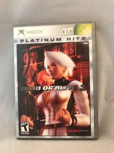 Dead or Alive 3 Platinum Hits CIB -Xbox - Foto 1 di 1