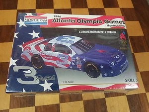 Monogram 1/24 Dale Earnhardt Sr. #3 1996 Atlanta Olympic Commemorative Model - Picture 1 of 3