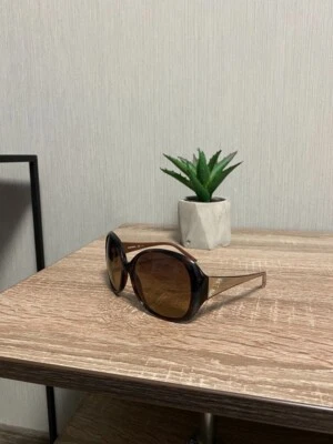 Gafas de sol vintage Diesel doradas marrón mujer Foto 1 de 4