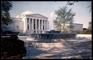 Andrew W Mellon Memorial Fountain National Gallery of Art Washington DC Postkarte - Bild 1 von 3