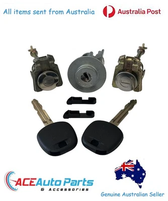 Ignition Barrel + Door Locks Set For Toyota Echo 1999~2005 NCP10 NCP12 NCP13 - image 1 of 4