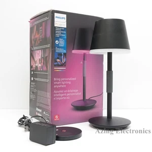 Philips 576454 Hue Go Portable Table Lamp Black - Picture 1 of 2
