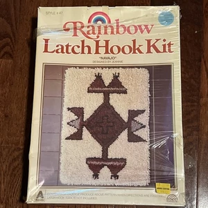 Navajo Riegel Haken Teppich Kit 20x27 - Werkzeug nicht enthalten - 1978 - Bild 1 von 11