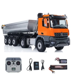 1:14 Kabolite 5801 RC Tractor Truck 3Axles 4X4 RTR Electric Lifting Dump Trialer - Picture 1 of 22