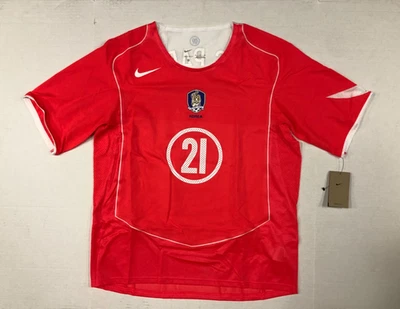 Nike Park Ji Sung South Korea 2004 Total 90 Reissue Jersey IF2943-679 Size XL - Image 1 of 4