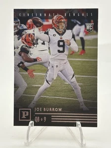 2020 Panini Chronicles #PA-1 Joe Burrow Rookie Cincinnati Bengals RC *QTY* - Picture 1 of 2