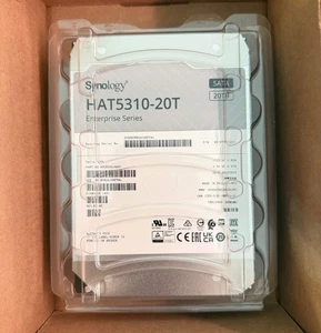 Nuovo disco rigido Synology 3,5" HAT5310-20T 20TB SATA III 6Gbps - Foto 1 di 9