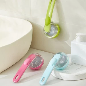 Long Handle Washing Hair Brush Reduce Hair Loss Massage Shampoo Brush Girls - Picture 1 of 16