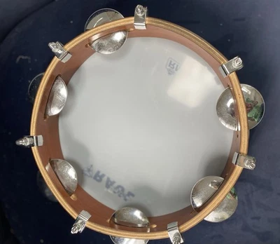 "Pandereta, instrumento de percusión, RAUL por RMV 10""" Foto 1 de 4