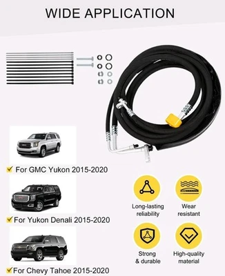 Rear/Aux AC Line Set for Chevy Tahoe, GMC Yukon,Escalade 2015-2020 #YSH34913 - Image 1 of 4