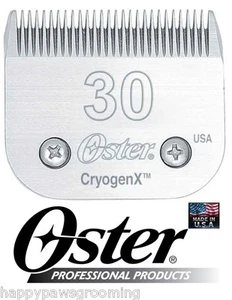 Oster A5 Cryogen-X 30 Blade PET DOG CAT Grooming*Fit Andis AG,Many Wahl Clipper - Picture 1 of 1