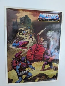 Póster Masters of the Universe 1984 vintage - Imagen 1 de 4