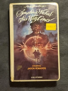 Something Wicked This Way Comes (VHS, 1983) Rare Disney Clamshell, Ray Bradbury - Picture 1 of 11