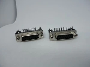 2 Stück Packung Posten DB15 DR15 15-polige Buchse Buchse Ports DIP PCB Platine montiert Buchse A+ - Bild 1 von 11