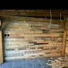 1m2 -  Reclaimed Pallet Boards - Timber Cladding Rustic Wood Wall Garden Bar