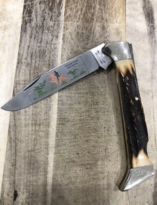 Parker Frost Kissing Crane Tennessee Walking Solingen Germany Folding Knife 23cm - Bild 1 von 4