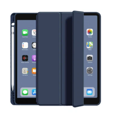 Smart Shockproof Case Cover For iPad 5/ 6th 7th 8th 9th Generation W/Pencil Slot - Image 1 of 4