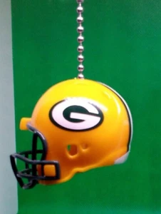 GREEN BAY PACKERS HELMET CEILING FAN PULL CHAIN - Picture 1 of 2