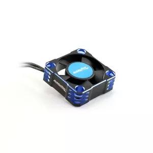 HobbyStar Billet Turbo-Ventilator ESC Motor Fan, Heatsink, 5.0 to 8.4V, BLUE - Picture 1 of 3
