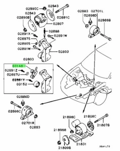 Arm, Timing belt tensioner For: Mitsubishi Lancer Evo 4 5 6 7 8 9 CN9A CP9A CT9A - Picture 1 of 1