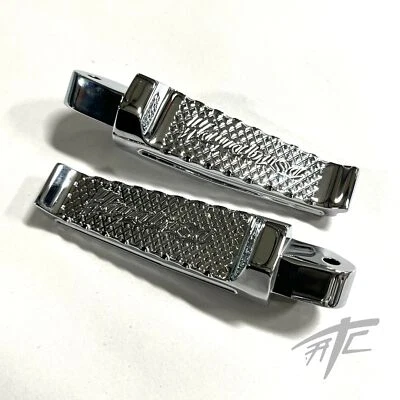 HAYABUSA GRABADAS CROMADAS CORTE DIAMANTE ESTRIBERAS TRASERAS 1999-2007 SUZUKI HAYABUSA Foto 1 de 4