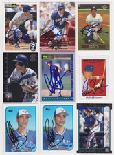 Toronto Blue Jays Signed auto cards PICK LIST 1.49-4.29 each autograph MLB HOF