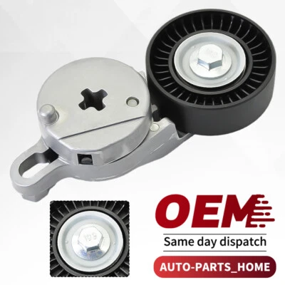 Drive Belt Tensioner Assembly with Pulley For 2012-2017 Toyota Camry Highlander - Image 1 of 4