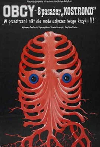 ALIEN Filmposter 27x40 Polnisch Tom Skerritt Sigourney Weaver Veronica - Bild 1 von 1