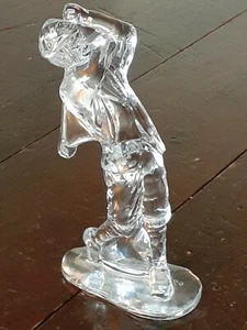Tolle Waterford Crystal Golfer - Golf Figur - Briefbeschwerer - Bild 1 von 11