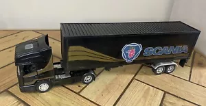 New-Ray Scania Truck & Trailer 1:32 Diecast Model Vehicle- 1998- Longhauler - Picture 1 of 10