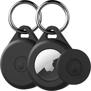 Airtag Keychain Holder Case for Apple Airtag, 2 Pack of IPX8 Waterproof, Fully S - Picture 1 of 5