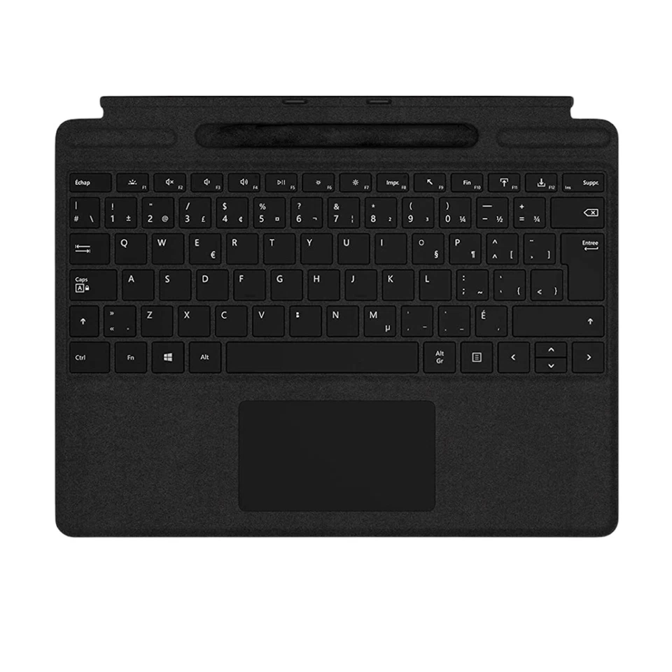 Microsoft Surface Pro X Keyboard - Black - French Layout - Pen Not Included - Image 1 of 1