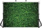 8x6FT Green Leaves Backdrop for Photography Spring Grass Photo Background