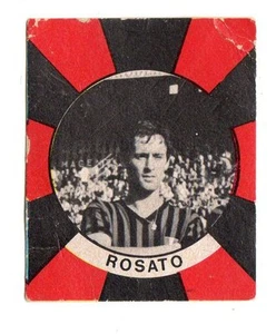 FIGURINA BAGGIOLI CACCIA AL CAMPIONE QUADRATE 1970-71 MILAN ROSATO - Picture 1 of 1