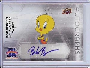 Space Jam A New Legacy Bob Bergen as Tweety Horizontal Autograph Card #HS-BB UD - Picture 1 of 3