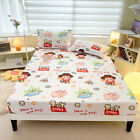 Movie Toys Characters Bed Decor Set Fitted Sheet Single/Double/Super King Size