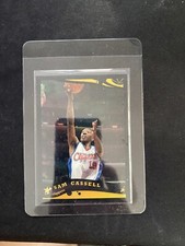 2005-06 Topps Chrome Refractors Black Basketball Card #125 Sam Cassell /399
