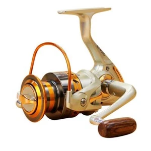 Fishing Reel EF1000-EF8000 5.2:1 Spinning Roller Metal Spool Spinning Reel NEW - Picture 1 of 12