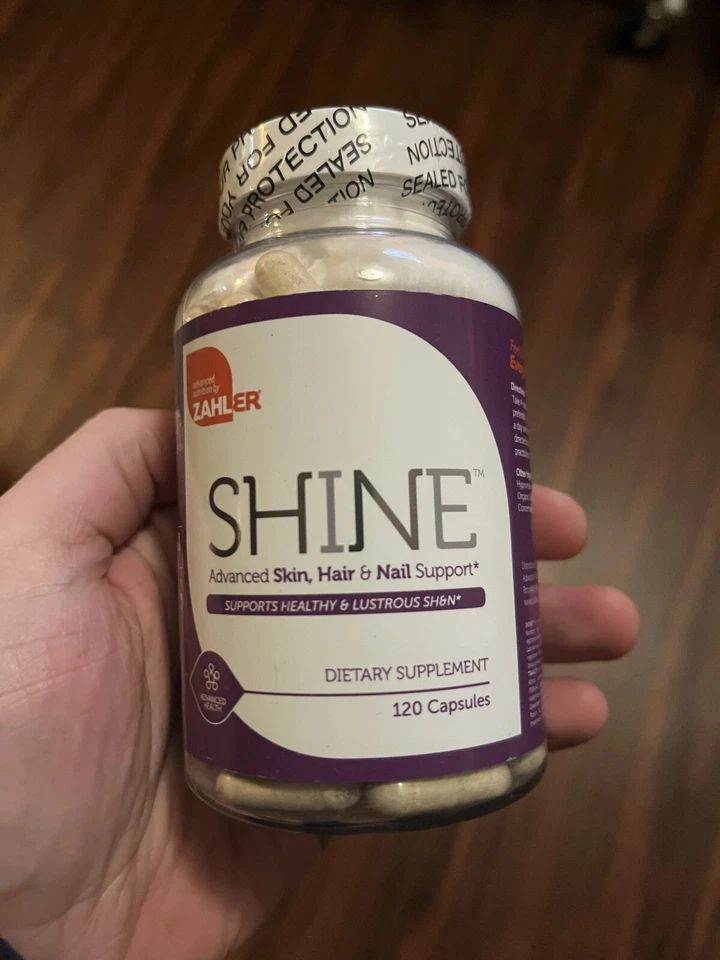 zahler shine 护发和指甲 120 粒胶囊 — 第 1/2 张图片