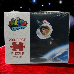 Super Mario Odyssey Jigsaw Puzzle Moon Kingdom 200 Pieces 9" X 11" NEW - Picture 1 of 6