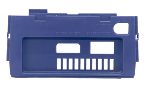 Piastra cover posteriore OEM doppia porta blu indaco ricambio per Nintendo GameCube GC - Foto 1 di 2