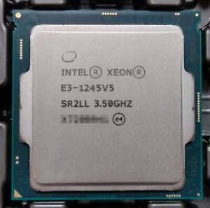Intel HP Xeon E3-1245 v5 SR2LL 3.5Ghz Server / Workstation CPU Processor 1/3