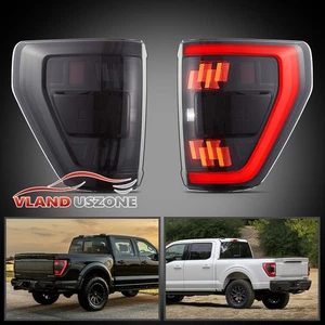 Luz trasera LED completa ahumada para Ford F150 2021 2022 2023 con DRL dinámico izquierda+derecha - Imagen 1 de 17
