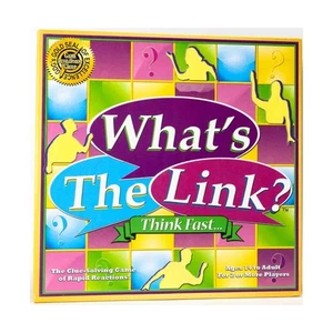 Game Development Boardgame What's The Link? Box VG+/NM - Picture 1 of 2