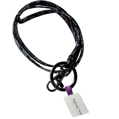 Vera Bradley женщин осветлить ремень декоративные цветы брелок кольцо и зажим новый с Ярлыками - Изображение 1 из 4