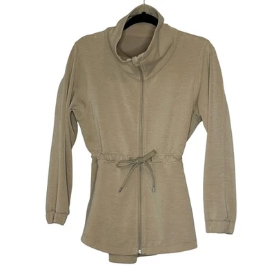 Chaqueta Lululemon Softstreme Cinch Waist Talla 2 Crema Foto 1 de 4