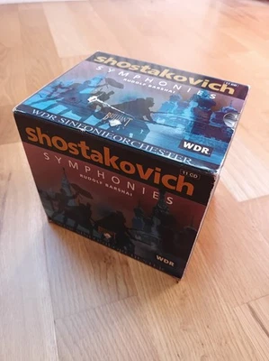 Shostakovich - Rudolf Barshai WDR - Complete Symphonies - 11 CD Box Set - Jewel - Bild 1 von 4